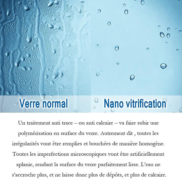 AICA SANITAIRE - AICA paroi de douche 80x200cm paroi de douche à l'italienne en 8mm verre anticalcaire style moderne avec barre de fixation noire 140cm - large