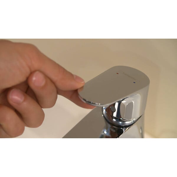 HANSGROHE - mitigeur de lavabo avec tirette et vidage - 31607000 - large
