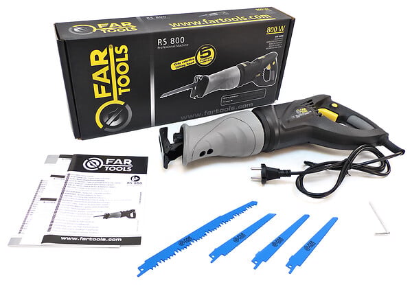 FAR TOOLS - Scie sabre multi-matériaux - 800W - large