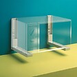 MOTTEZ - Support télescopique pour micro-onde - 50kg max. - vignette