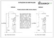 LANERI - Colonne De Douche Modéle Pont Avec Pommeau Douche Cervical Rectangulaire - vignette