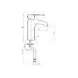 PLANETE BAIN - Mitigeur lavabo chromé H 16 cm - Cascade - vignette