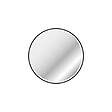 AURLANE - Miroir salle de bain ROND avec éclairage LED et contour noir - Diam 70cm - vignette