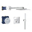 GROHE - Grohe SmartControl Set de douche + GrohClean Nettoyant pour robinetteries (34712000) - vignette