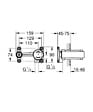 GROHE - Corps encastré pour mitigeur monocommande 1/2" (G-23571000) - vignette