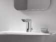 GROHE - Bau Cosmopolitan E Lot de 2 mitigeurs lavabo infrarouge 1/2″ avec limiteur de température ajustable, Chromé (36451000-DUO) - vignette