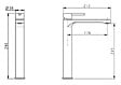 SWISS AQUA TECHNOLOGIES - Mitigeur de lavabo XL Fusion sans tirette chromé (SATBSFU285TCH) - vignette