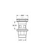 GROHE - Set Mitigeur pour lavabo taille S + Bonde clic clac Grohe pour lavabo avec trop-plein (MitigeurS1-CLICCLAC) - vignette