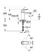 GROHE - Eurosmart Cosmopolitan Lot de 2 mitigeurs monocommande 1/2" Lavabo Taille M (23327000-DUO) - vignette