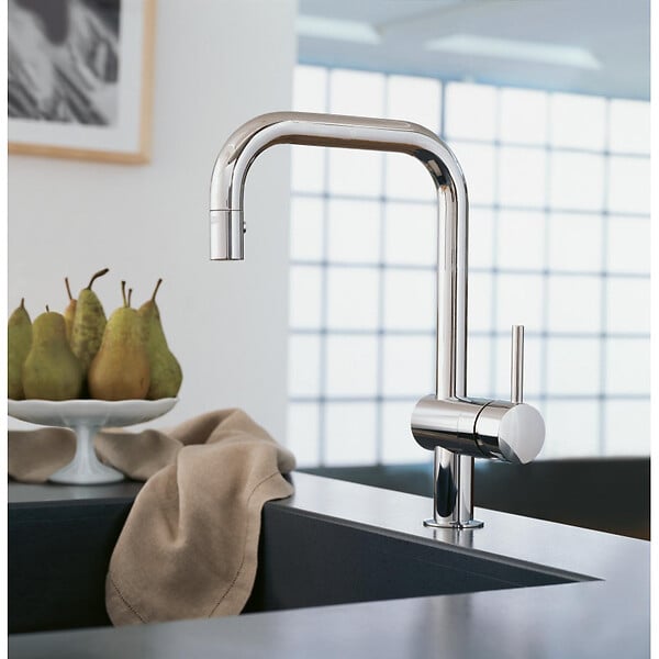 GROHE - Mitigeur évier - monocommande - bec U - Minta - 32488000 - Grohe - large
