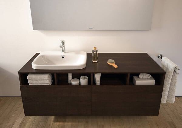 HANSGROHE - Logis Pack de 2 Mitigeurs de lavabo 100, avec tirette et vidage synthétique, Chrome (71100000-DUO) - large