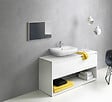 HANSGROHE - Logis Pack de 2 Mitigeurs de lavabo 100, avec tirette et vidage synthétique, Chrome (71100000-DUO) - vignette
