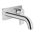 HANSGROHE - Vernis Shape Set Mitigeur de lavabo encastré mural, 2 sorties, bec 207 mm + Corps d'encastrement, Chrome - vignette