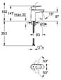 GROHE - Lot de deux mitigeurs Lavabo BauLoop (23337000-DUO) - vignette