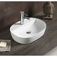 SWISS AQUA TECHNOLOGIES - Swiss Aqua Technologies Vasque à poser Infinitio 60 x 40 x 12,5 cm sans trop-plein, blanc (SATINF6040) - vignette