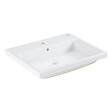 GROHE - Cube ceramic Vasque à encastrer par dessus 60 cm, blanc alpin (3947900H) - vignette