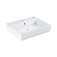 GROHE - Cube Ceramic Lavabo, 600x490 mm, PureGuard, blanc alpin (3947300H) - vignette