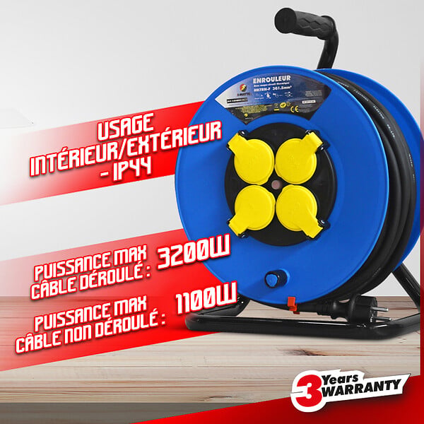 I-WATTS PRO - Enrouleur Professionnel HO7RNF EE4D07 - large