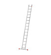 HAILO - Echelle simple 15 échelons 4,2m/5,15m en alu professionnelle Hailo ProfiStep Uno - vignette