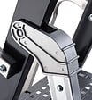 HAILO - Escabeau professionnel de chantier roulant pliable en aluminium 6 marches Hailo - vignette