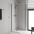 GROHE - Colonne de douche thermostatique XXL Cube 250 + Douchette 2 jets, Chrome (26696022) - vignette