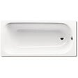 KALDEWEI - Kaldewei Saniform Plus 170 x 75 cm Baignoire droite 123 L en acier émaillé, sans pieds, blanc alpin (112600010001) - vignette