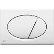ALCA - Alca Plaque de commande double touche, Blanc (M70) - vignette