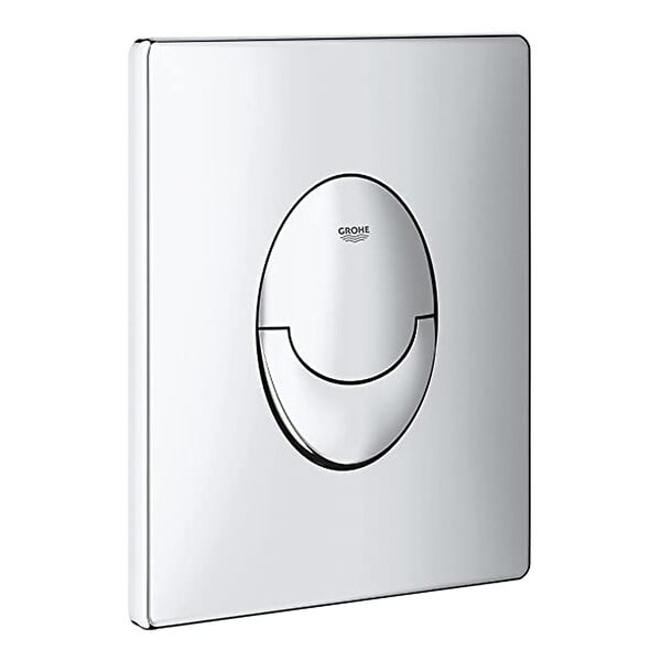 GROHE - Pack WC Bâti-autoportant Rapid SL + WC Infinitio sans bride noir mat + Abattant softclose + Plaque chrome - large
