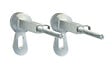 GROHE - Pack WC Bâti-support + WC SAT Infinitio sans bride fixations invisibles + Plaque + Panneau isolation phonique ArenaInfinitio - vignette