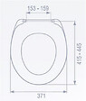 GROHE - Pack WC Bâti autoportant Rapid SL + WC Cersanit S-LinePro + Abattant + Plaque Chrome (ProjectS-LinePro-2) - vignette