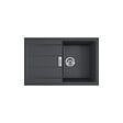 FRANKE - Franke SIRIUS - 2.0 S2D 611-78 Tectonite® Evier à encastrer Noir - vignette