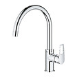 GROHE - Bauloop Mitigeur monocommande évier col de cygne, Chrome (G-31368001) - vignette