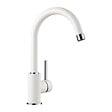 BLANCO - Blanco Mitigeur MIDA en Silgranit avec col de cygne orientable à 360°, Blanc  (519418) - vignette
