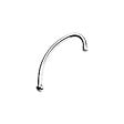 GROHE - Bec tubulaire pour robinetterie verticale de cuisine, 1/2", Chromé (13070000) - vignette