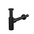 ALCA - Siphon pour lavabo laiton noir Mat  (A400BLACK) - vignette