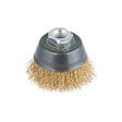 WOLFCRAFT - 1 Brosse laiton souc. M14 Ø70mm - vignette