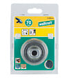 WOLFCRAFT - 1 Brosse laiton souc. M14 Ø70mm - vignette