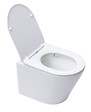 GROHE - Pack WC Bâti autoportant + WC blanc mat sans bride Infinitio + Abattant frein de chute + Plaque chrome, ProjectInfinitioMat-1 - vignette