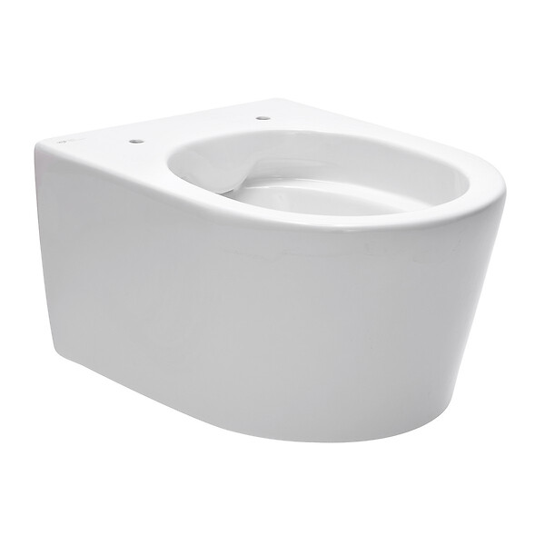 GROHE - Pack WC Bâti autoportant avec Cuvette Swiss Aqua Technologies sans bride + Plaque blanche (ProjectSATrimless-4) - large