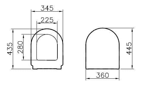 GROHE - Pack WC Bâti-support Rapid SL + Cuvette Vitra S50 + Abattant softclose + Plaque chrome (GROHE-S50softclose-2) - large