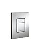 GROHE - Pack WC Bâti-support Rapid SL + Cuvette SAT Infinitio noire mat + Abattant frein de chute + Plaque Chrome - vignette