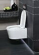 GEBERIT - Pack Bâti-support 112cm + Cuvette Swiss Aqua Technologies sans bride + Plaque blanche (SATrimlessGeb3) - vignette