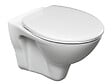 GROHE - Pack WC Bâti-support Rapid SL + Cuvette suspendue Cersanit S-line + Abattant + Plaque Chrome (GROHE-S-LinePro-1) - vignette