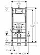 GEBERIT - Pack WC Bâti Duofix + Cuvette suspendue Porcher sans bride + Abattant Ideal Standard ASTOR + Plaque blanche (PorcherGeb3) - vignette