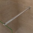 AICA SANITAIRE - AICA barre de fixation 140cm, barre de stabilisation avec la finition chromée pour douche à l'italienne - vignette