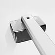 AICA SANITAIRE - AICA barre de stabilisation 450mm pour douche à l'italienne, barre de fixation la pince 360° - vignette