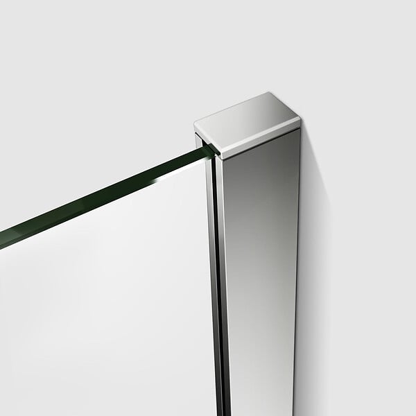 AICA SANITAIRE - AICA paroi de douche 130x200cm en 8mm verre anticalcaire paroi de douche à l'italienne - large