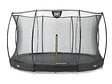 EXIT TOYS - Trampoline enterré Silhouette Ø 3,66 m avec filet de sécurité Noir - Exit Toys - vignette