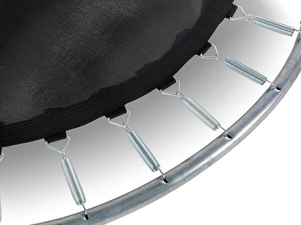 EXIT TOYS - Trampoline enterré Silhouette Ø 3,66 m avec filet de sécurité Noir - Exit Toys - large
