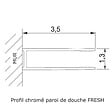 KASSANDRA - Paroi de douche fixe FRESH 110 cm - vignette